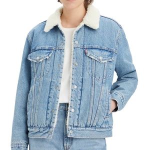 Levi’s “Ex - Boyfriend” Sherpa Denim Jacket